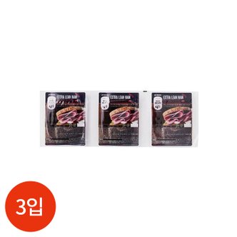  존쿡 엑스트라린 햄 200g x 3입