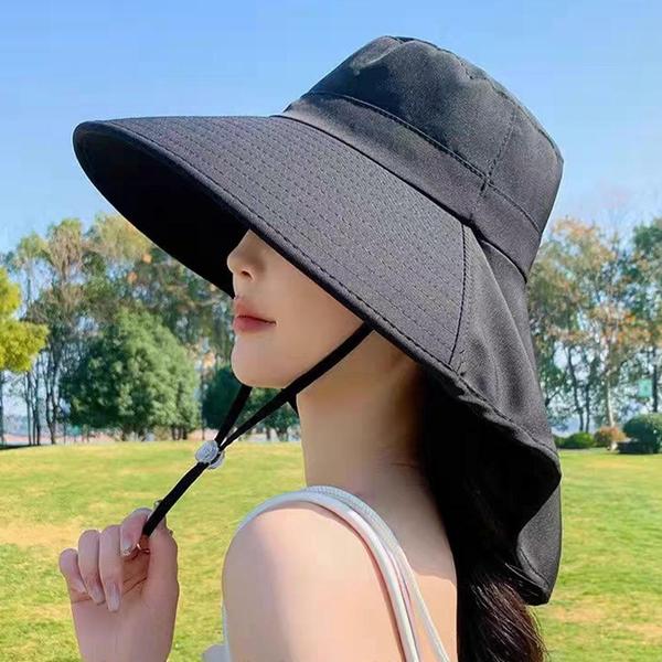 [1+1] 자외선차단 플랩캡 남녀공용 초경량 햇빛가리개 모자