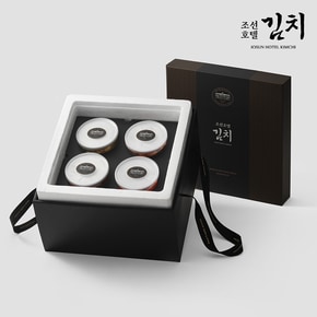 [사전예약][9/10부터 순차출고][조선호텔 프리미엄김치] 시그니처 세트(4입)