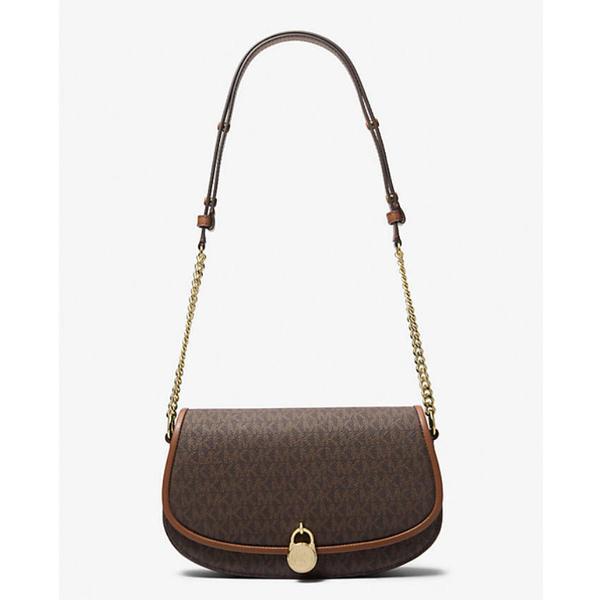 [국내배송]마이클코어스  밀라 미디엄 로고 메신저백 35T5GIMM8B