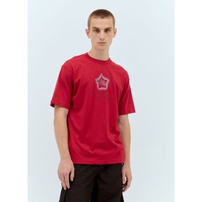 [해외배송] 아이스앤테크노 반팔티셔츠 IT24SS-TEE03 RED