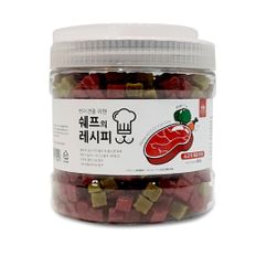 펫슐랭 쉐프의 레시피 소고기육포트릿 800g