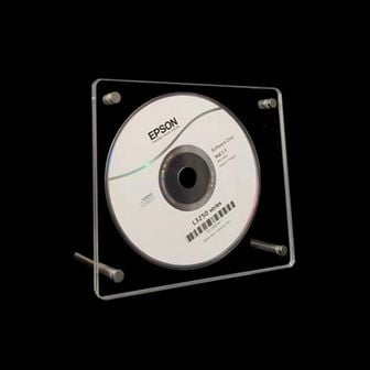 오너클랜 아크릴 CD 홀더 CD only 수납 보관 거치대 CD꽂이