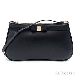 [FERRAGAMO] 페라가모 바라 보우 숄더백 21-1984 NERO 754562