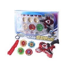  차징 탑스피너BX 익스트림 챔피언 세트 퀘이사 루미엘호크 바르사 로탄 마린 아쿠아리아 레이징