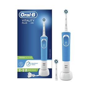 독일 오랄비 전동칫솔 Vitality Plus by OralB Cross액션 일렉트릭 Toothbrush 1360174