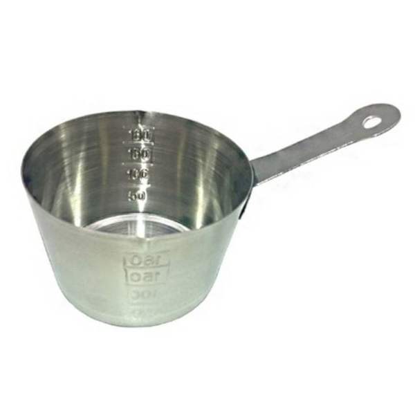 확대된 대표 계량컵 200ml 스테인레스계량컵 눈금비커 계량비커