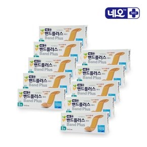 밴드플러스에이 일회용 상처밴드 표준8매 10개입