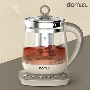 무선 전기포트 1.5L 유리 전기주전자 분유포트