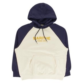 마리떼 REGULAR LOGO RAGLAN HOODIE MFG44FHD101 CRM