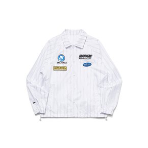 SPORT STYLE COACH JACKET WHITE