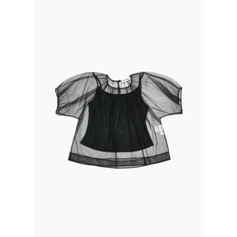 샵아모멘토 몰리고다드 MOLLY GODDARD FREIDA TOP IN BLACK