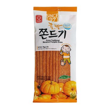  한진식품 호박 쫀드기 120g 1봉