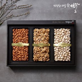 [9월12일 오전9시까지 주문시 명절전배송]견과 선물세트 13호[호두250g+볶음아몬드380g+피스타치오300g]