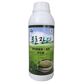 푸른잔디 1kg 정원 공원 산소 한국 조선 잔디 전용 밭 복합비료 영양제 거름