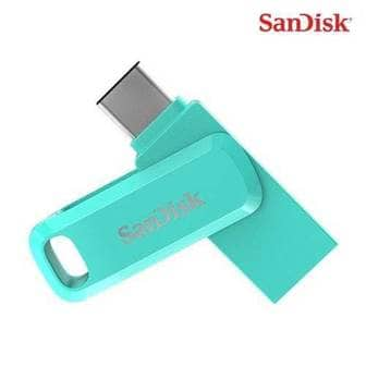 샌디스크 USB 메모리 SDDDC3 울트라 듀얼 GO C타입 OTG 512GB 512기가 USB 3.2 Gen1 민트그린 Mint Green