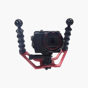 [딥큐브] DC-513PRO 세트 (Gopro 5,6,7용 알루미늄 방수하우징 set)