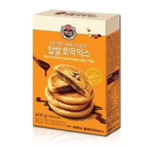 CJ 찹쌀 호떡믹스 브라우니 초코칩 브라우니 만들기