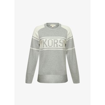 마이클코어스 [정상가 520000원] KORS 배색 스웨터 JF360OU7WB3060