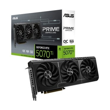 ASUS PRIME 지포스 RTX 5070 Ti OC D7 16GB 대원씨티에스