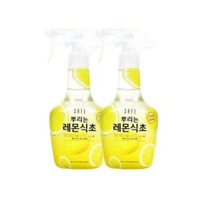 엘지 세이프 뿌리는 레몬식초 400ml 2개