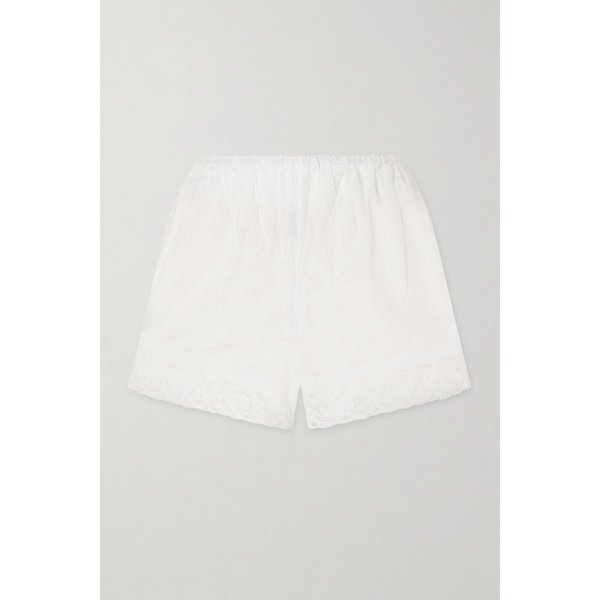 에레스 플로랄리 자수 코튼 블렌드 쇼츠 46376663163007215