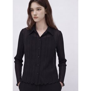 [부산점] 플리츠 슬림 카라 셔츠 (ITQ5WBL870)