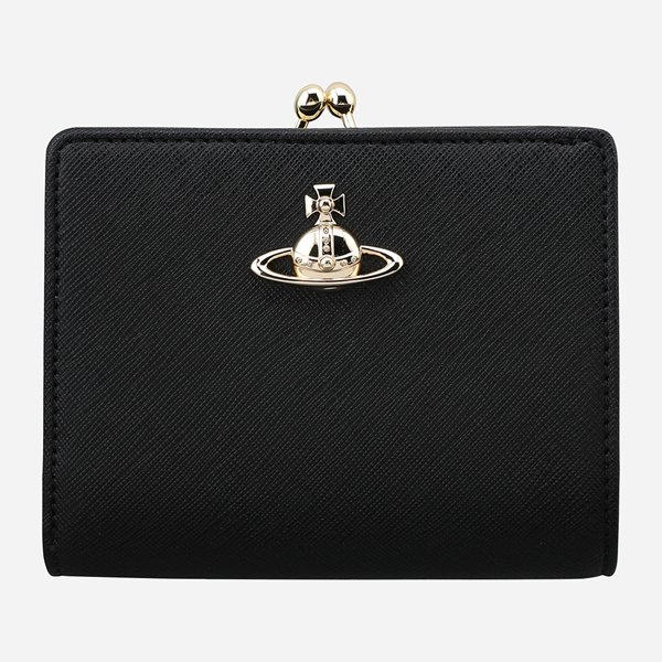 [시흥점] [비비안 웨스트우드]5F 5115002XW S0021 N402 사피아노 프레임 포켓 반지갑 블랙