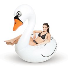 [1+1 세일]빅마우스 자이언트 화이트 스완 풀 튜브 BMPF-0011 BIGMOUTH GIANT WHITE SWAN POOL FLOAT