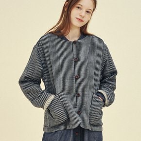 [24FW 15%] 가디건 자켓 (ST 더블코튼) 네이비 243102TNV