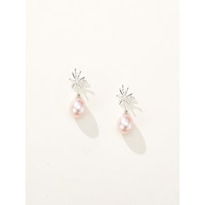 925 Signature Etoile  Drop Freshwater Pearl Earring