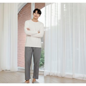 순면 잔잔한 들꽃무늬 남성 잠옷 하의 바지