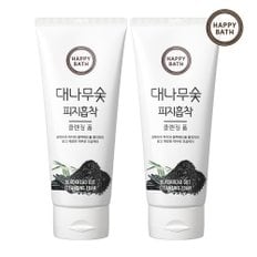 해피바스 대나무숯 피지흡착 클렌징폼 200G 2입
