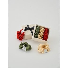 Baby scrunchie 3set(Butter/Khaki/Red)