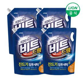 진드기침투 액체세제 리필 2L X 4개+겸용300g 제공[32876389]