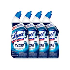 Lysol 라이솔 파워 토일렛 변기 세정제 709ml 4팩