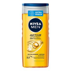 [해외직구] 독일직구 Nivea 니베아 남성용 액티브 에너지 샤워 젤 250ml