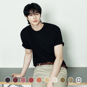 [변우석PICK] 026540 코튼 저지 크루넥 반팔 티셔츠