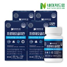 프로테오글리칸 연어코연골 콘드로이친 500mg 30정 4박스