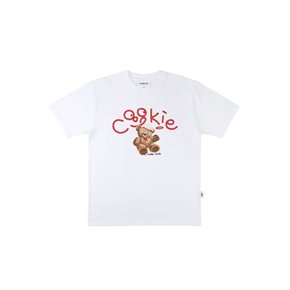 COOKIE Over fit T-Shirts AS1002 (White)