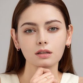 18K 모딘 다이아 컷팅 귀걸이 대