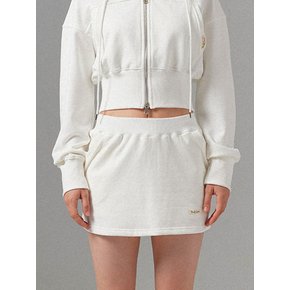 Ivory Essential Sweat Mini Skirt