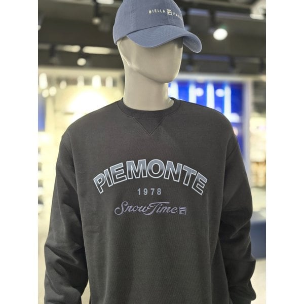 [파주점] 공용  기모  그래픽 맨투맨(FS2POG4102X-BLK)