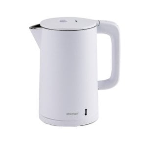 AT-DEK18 아토만전기무선커피포트 스텐이중단열 1.8L