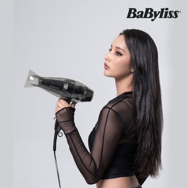 바비리스 [1Day배송][바비리스]D1990BK 시스루 블랙 1800W 드라이어