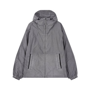 버커루 나일론 가먼트다잉 후드 바람막이 점퍼(B252JP106P)