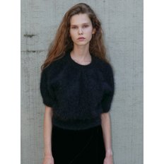 [KNIT] Angora Half Sleeve Pullover