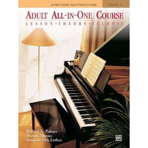 Alfred`s Basic Adult All-In-One Course, Bk 1