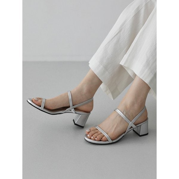 플로라 라운드 샌들힐 (5cm)
