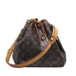 LOUIS VUITTON [중고명품] 루이비통 브라운 PVC 모노그램 쁘띠 노에 여성 버킷백